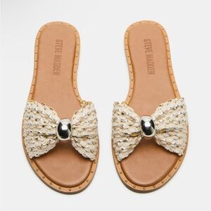 Steve Madden Dipsy Metallic Sandal